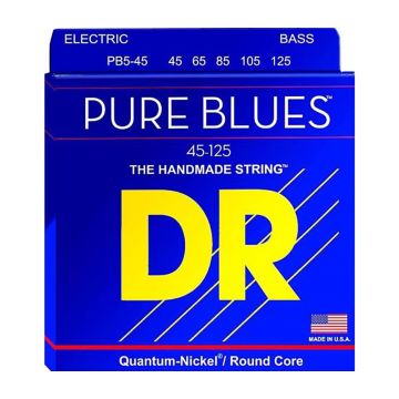 Preview van DR Strings PB5-45 Pure blues Quantum-Nickel alloy