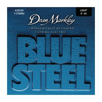 Preview van Dean Markley 2552A 7 String Set Blue Steel Light 9-54