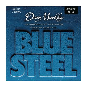Preview van Dean Markley 2556A 7 String Set Blue Steel Regular 10-56