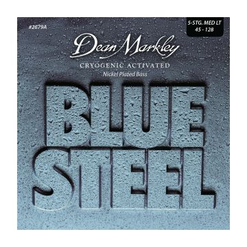 Preview van Dean Markley 2679A Blue Steel Nickel Medium Light 5 String 45-128