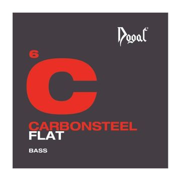 Preview van Dogal 32JC106C Carbon Steel flat wound 045‐105 4string Medium scale