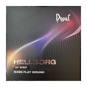 Preview van Dogal 35JH172 - 4 string Flatwound Jonas Hellborg  Set  flatwound / stranded core 35&rdquo; scale