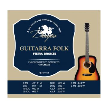 Preview van Drag&atilde;o D046 Guitarra Folk Bronze wound 12 string