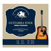 Thumbnail van Drag&atilde;o D047 Guitarra Folk Silver wound