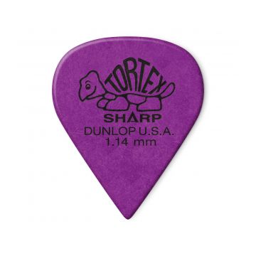 Preview van Dunlop 412R1.14 Tortex Sharp Purple 1.14mm