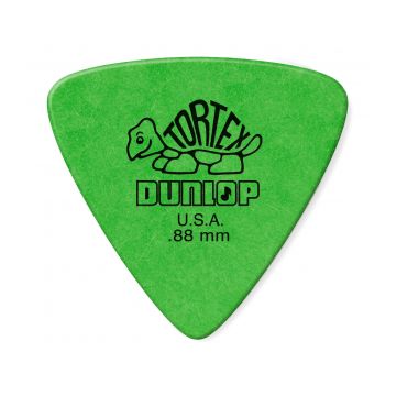 Preview van Dunlop 431R.88 Tortex Triangle Green 0.88mm