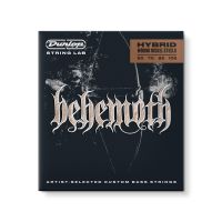 Thumbnail van Dunlop BEHYN50105  BEHEMOTH HYBRID WOUND NICKEL BASS STRINGS 50-105