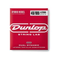 Thumbnail van Dunlop DBHYN45105  DUAL DYNAMIC HYBRID NICKEL BASS STRINGS 45-105