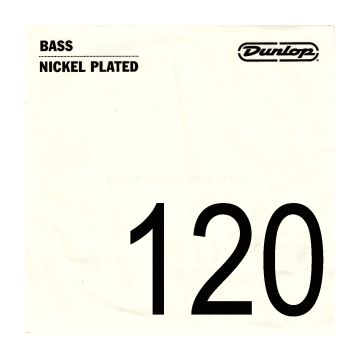 Preview van Dunlop DBN120 STANDARD SERIES NICKEL WOUND Bass Strings Single .120