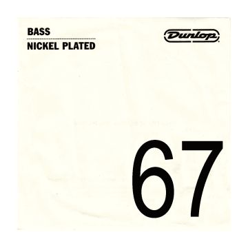 Preview van Dunlop DBN67 STANDARD SERIES NICKEL WOUND Bass Strings Single .067