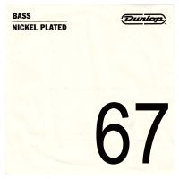Thumbnail van Dunlop DBN67 STANDARD SERIES NICKEL WOUND Bass Strings Single .067