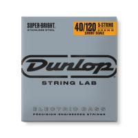 Thumbnail van Dunlop DBSBS40120S SHORT SCALE  Light 5 (120) Super Bright Stainless