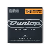 Thumbnail van Dunlop DEN1148. NICKEL WOUND ELECTRIC GUITAR STRINGS 11-48