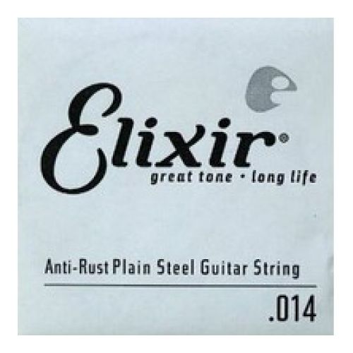 Pornografie converteerbaar lancering Elixir 13014 .014 Plain steel - Electric or Acoustic Electric Guitar Single  electric guitar strings