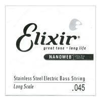 Thumbnail van Elixir 13346 Nanoweb Stainless steel .045