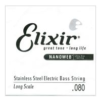 Thumbnail van Elixir 13381 Nanoweb Stainless steel .080