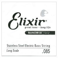 Thumbnail van Elixir 13386 Nanoweb Stainless steel .085