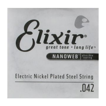 Preview van Elixir 15242 Nanoweb 042 wound Electric guitar