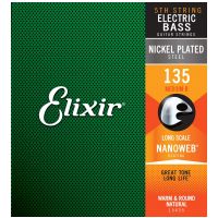 Thumbnail van Elixir 15435 .135 Nanoweb Nickel Bass