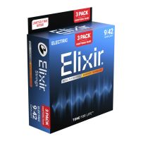 Thumbnail van Elixir 16566 - 3 pack Nanoweb Super light 12002