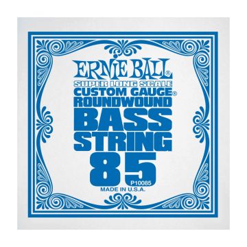 Preview van Ernie Ball 10085 SUPER LONG SCALE Nickel Wound Electric Bass String Single .085