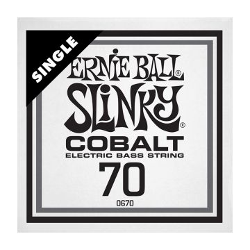 Preview van Ernie Ball 10670 Cobalt Wound bass Strings .070