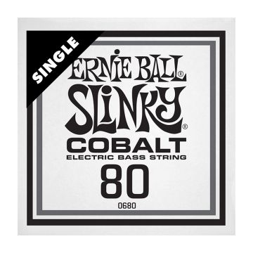 Preview van Ernie Ball 10680 Cobalt Wound bass Strings .080