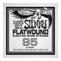 Thumbnail van Ernie Ball 10895 Cobalt Flat  Electric Bass String Single .095