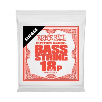 Preview van Ernie Ball 1338/1618  Stainless Steel Electric Bass Strings Single .018