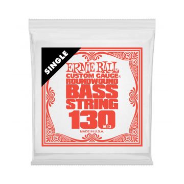 Preview van Ernie Ball 1613 Nickel Wound Electric Bass String Single  .130