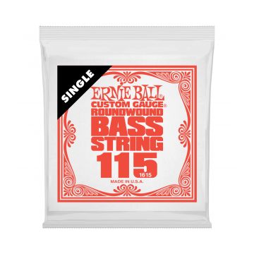 Preview van Ernie Ball 1615 Nickel Wound Electric Bass String Single  .115