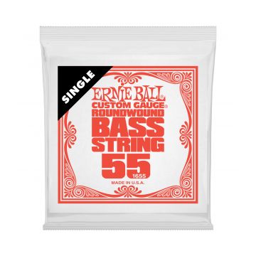 Preview van Ernie Ball 1655 Nickel Wound Electric Bass String Single .055
