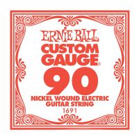 Thumbnail van Ernie Ball 1691! Nickel Wound SMALL BALL-END Electric String Single  .090 32.75&quot; TAPER