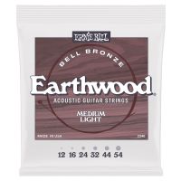 Thumbnail van Ernie Ball 2346 EARTHWOOD BELL BRONZE ACOUSTIC MEDIUM LIGHT 12-54