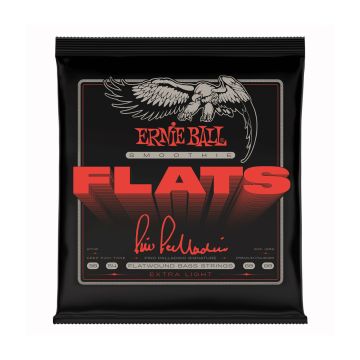 Preview van Ernie Ball 2748 EXTRA LIGHT PINO PALLADINO SMOOTHIE FLATS ELECTRIC BASS STRINGS 38-98 GAUGE