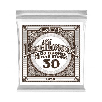 Preview van Ernie Ball P01430 Earthwood 80/20 Bronze Acoustic Guitar String .030