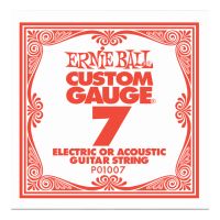 Thumbnail van Ernie Ball eb-1007 Single .007 PLAIN STEEL ELECTRIC OR ACOUSTIC GUITAR STRING