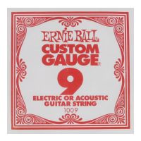 Thumbnail van Ernie Ball eb-1009 Single PLAIN STEEL ELECTRIC OR ACOUSTIC