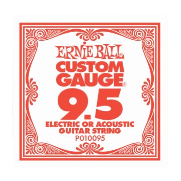 Preview van Ernie Ball eb-10095 Single Nickel plated steel