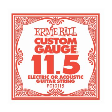 Preview van Ernie Ball eb-10115 Single Nickel plated steel