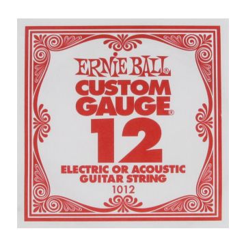 Preview van Ernie Ball eb-1012 Single Nickel plated steel