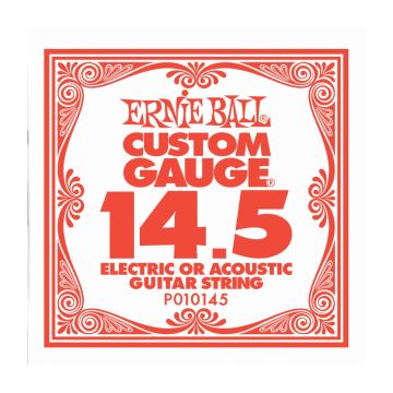Preview van Ernie Ball eb-10145 Single PLAIN STEEL ELECTRIC OR ACOUSTIC