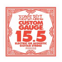 Thumbnail van Ernie Ball eb-10155 Single PLAIN STEEL ELECTRIC OR ACOUSTIC