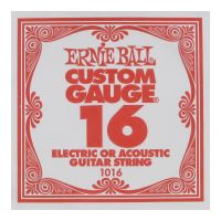 Thumbnail van Ernie Ball eb-1016 Single PLAIN STEEL ELECTRIC OR ACOUSTIC