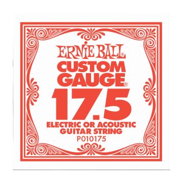 Preview van Ernie Ball eb-10175 Single Nickel plated steel