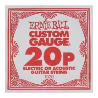 Thumbnail van Ernie Ball eb-1020 Single PLAIN STEEL ELECTRIC OR ACOUSTIC