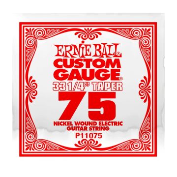 Preview van Ernie Ball eb-11075! Single EXTRA LONG NICKEL WOUND