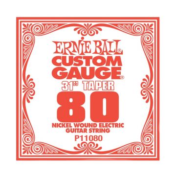 Preview van Ernie Ball eb-11080! Single EXTRA LONG NICKEL WOUND