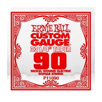 Preview van Ernie Ball eb-11090! Single EXTRA LONG NICKEL WOUND
