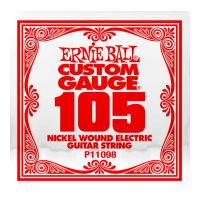 Thumbnail van Ernie Ball eb-11098! Single EXTRA LONG NICKEL WOUND .105